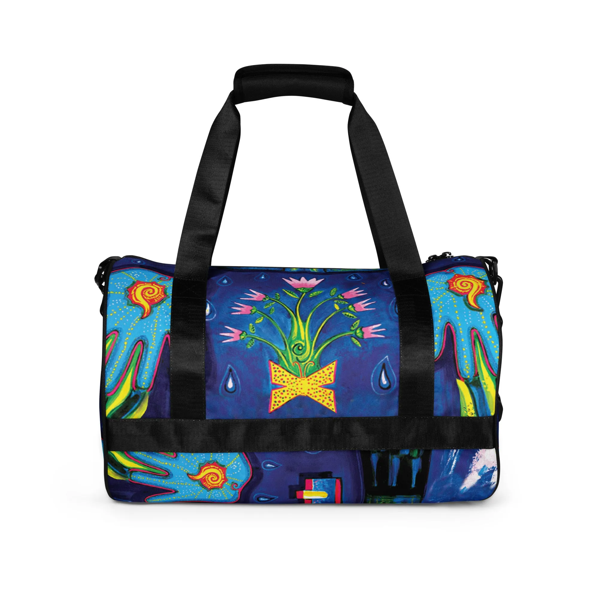 Santana "Blessing & Miracles" All-over print gym bag