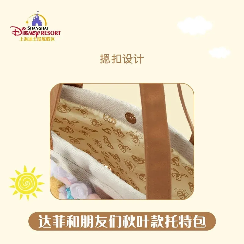 SHDL - Duffy & Friends Fall Autumn Leafs Tote Bag