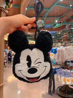 SHDL - Fluffy Long Strap Bag x Mickey Mouse Big Face