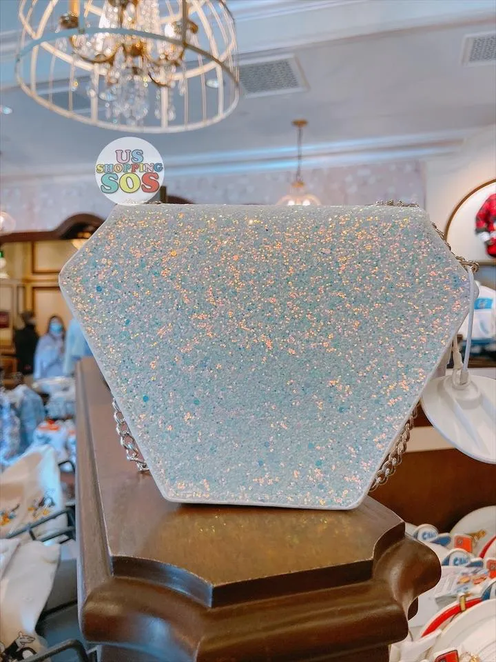 SHDL - Frozen Elsa Glitter Long Strap Bag
