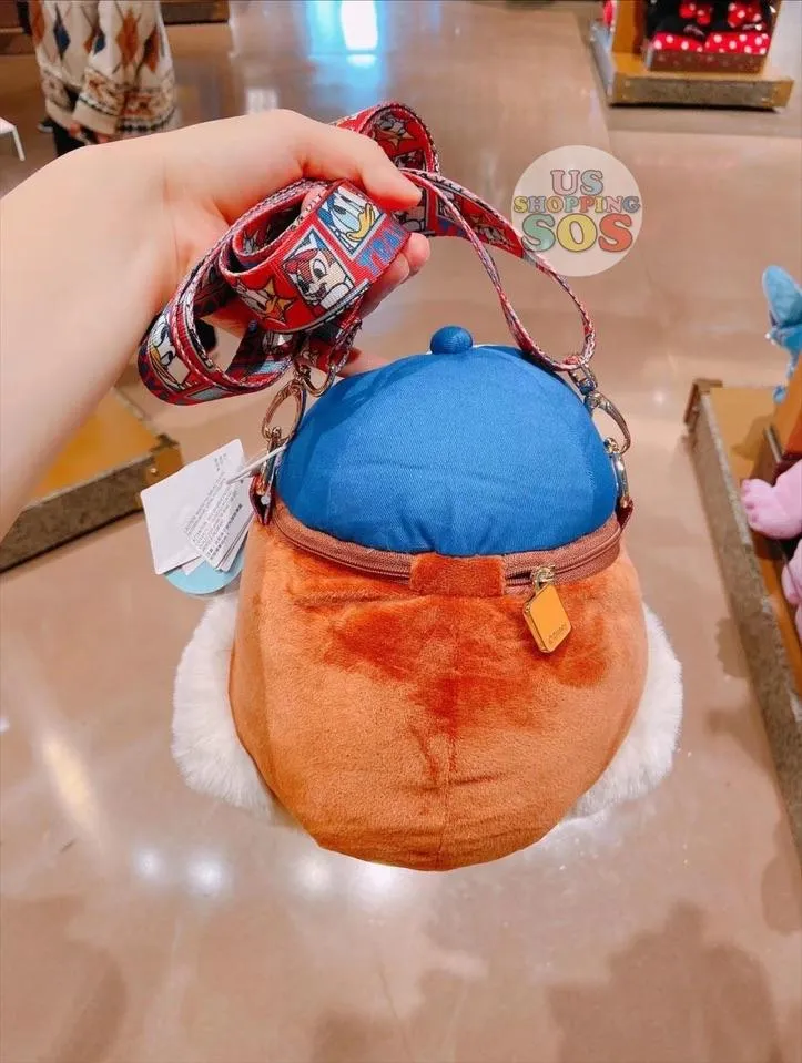 SHDL - Mickey & Friends Travel Shanghai Disneyland Collection - Plushy Long Strap Bag x Chip