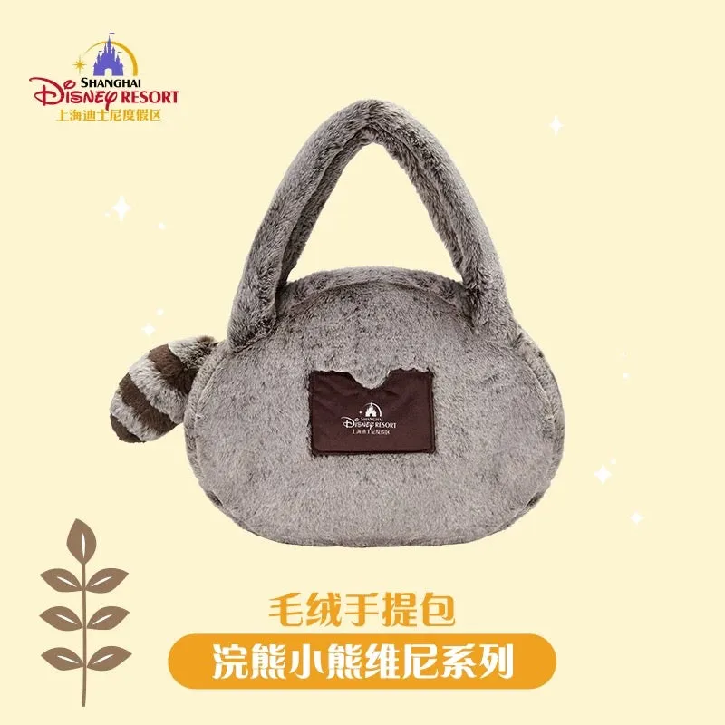SHDL - Raccoon Winter the Pooh Collection x Fluffy Tote Bag