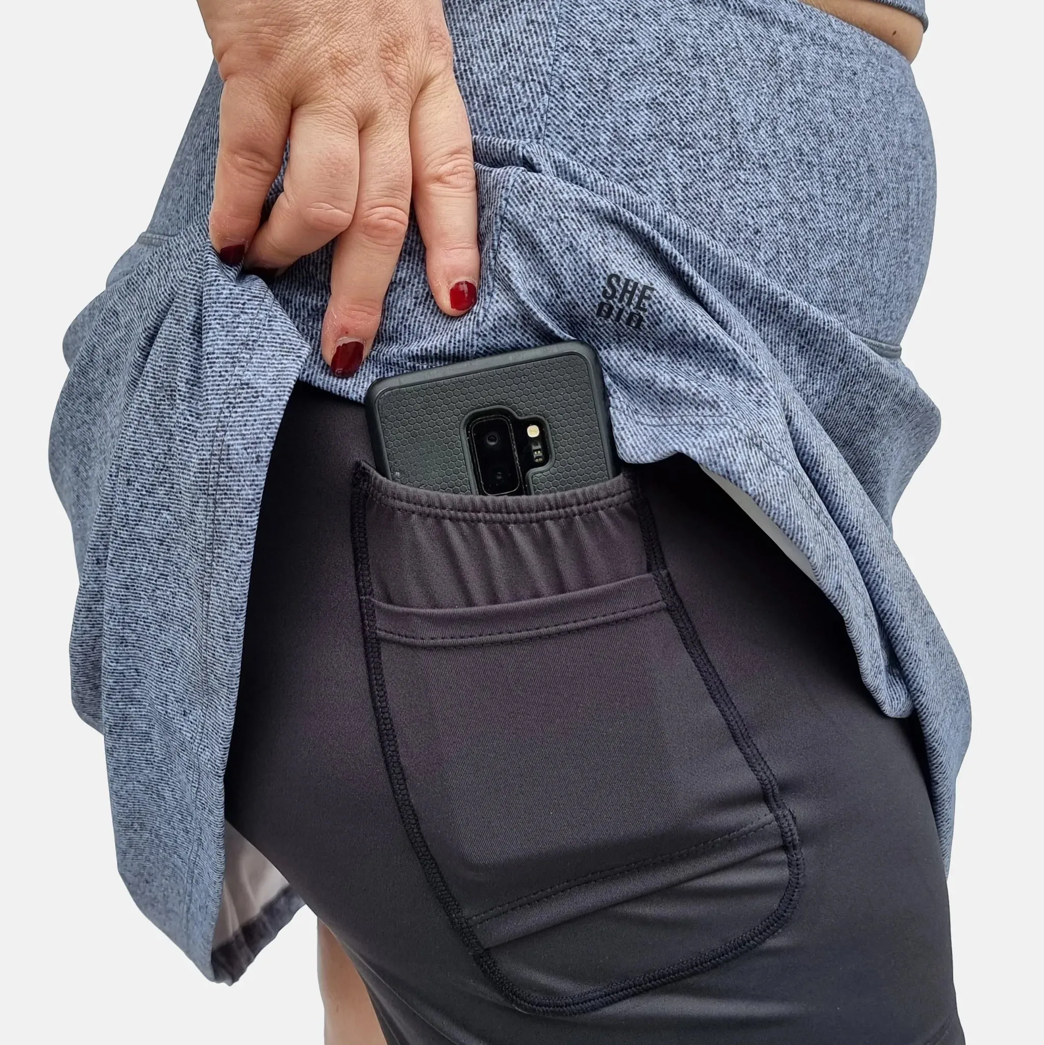 Shedid Denim Skort