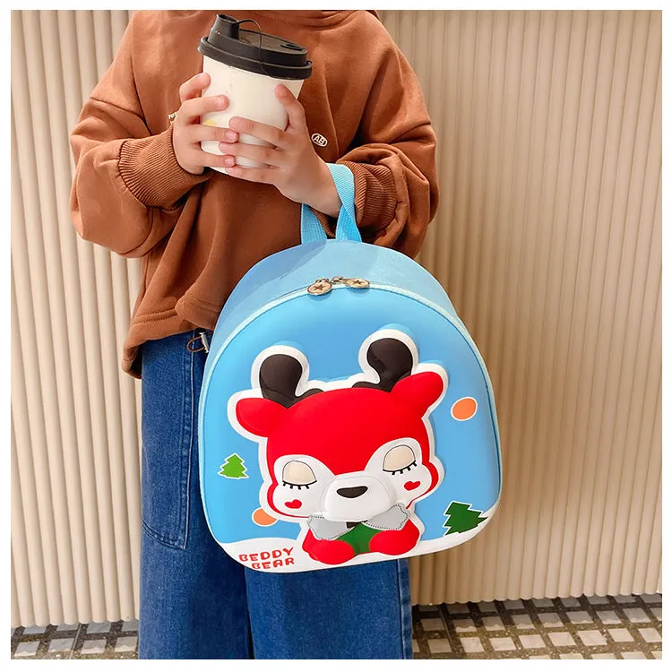 Sky Blue Beddy Bear Character Premium Quality Bag for Kids BG5522