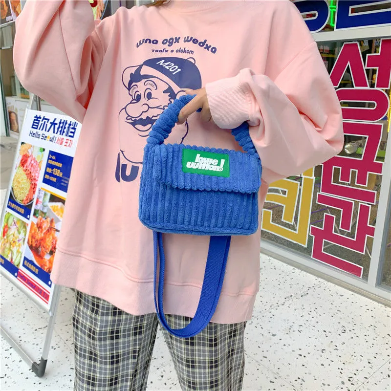Sohiwoo 90s Aesthetic Small Crossbody Bag