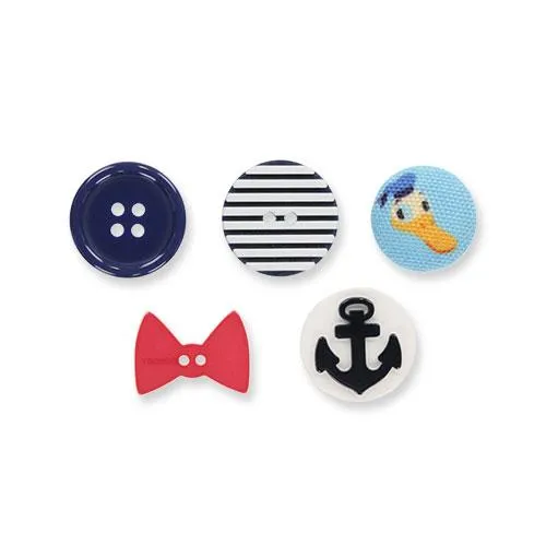 TDR - Disney Handycraft Collection x Donald Duck Buttons Set