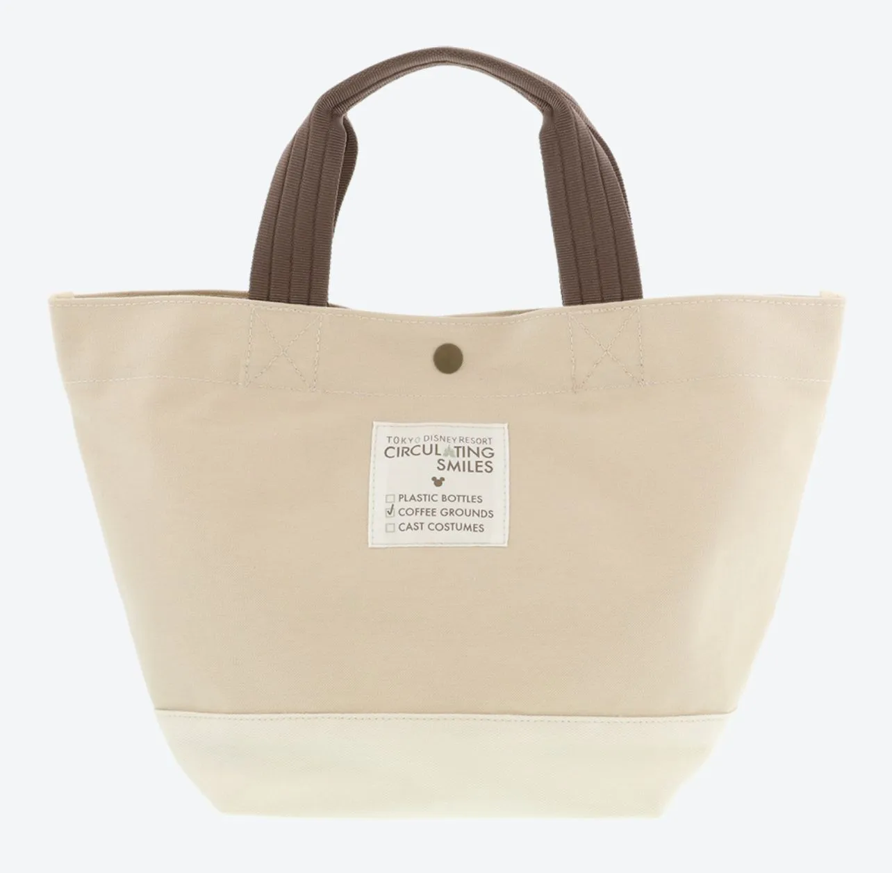 TDR - Food Textile Tokyo Disney Resort Coffee Grounds Tote Bag