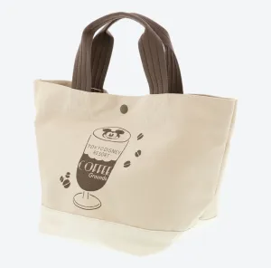 TDR - Food Textile Tokyo Disney Resort Coffee Grounds Tote Bag
