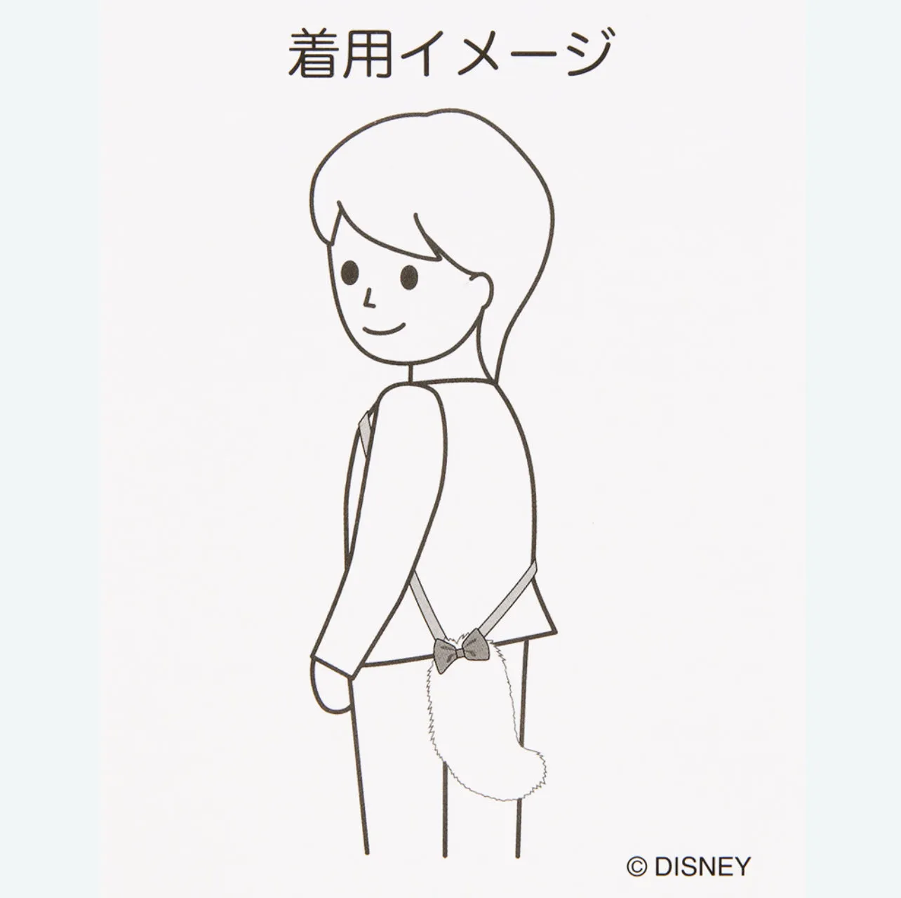 TDR - Marie Tail Shaped Mini Shoulder Bag (Release Date: April 18)