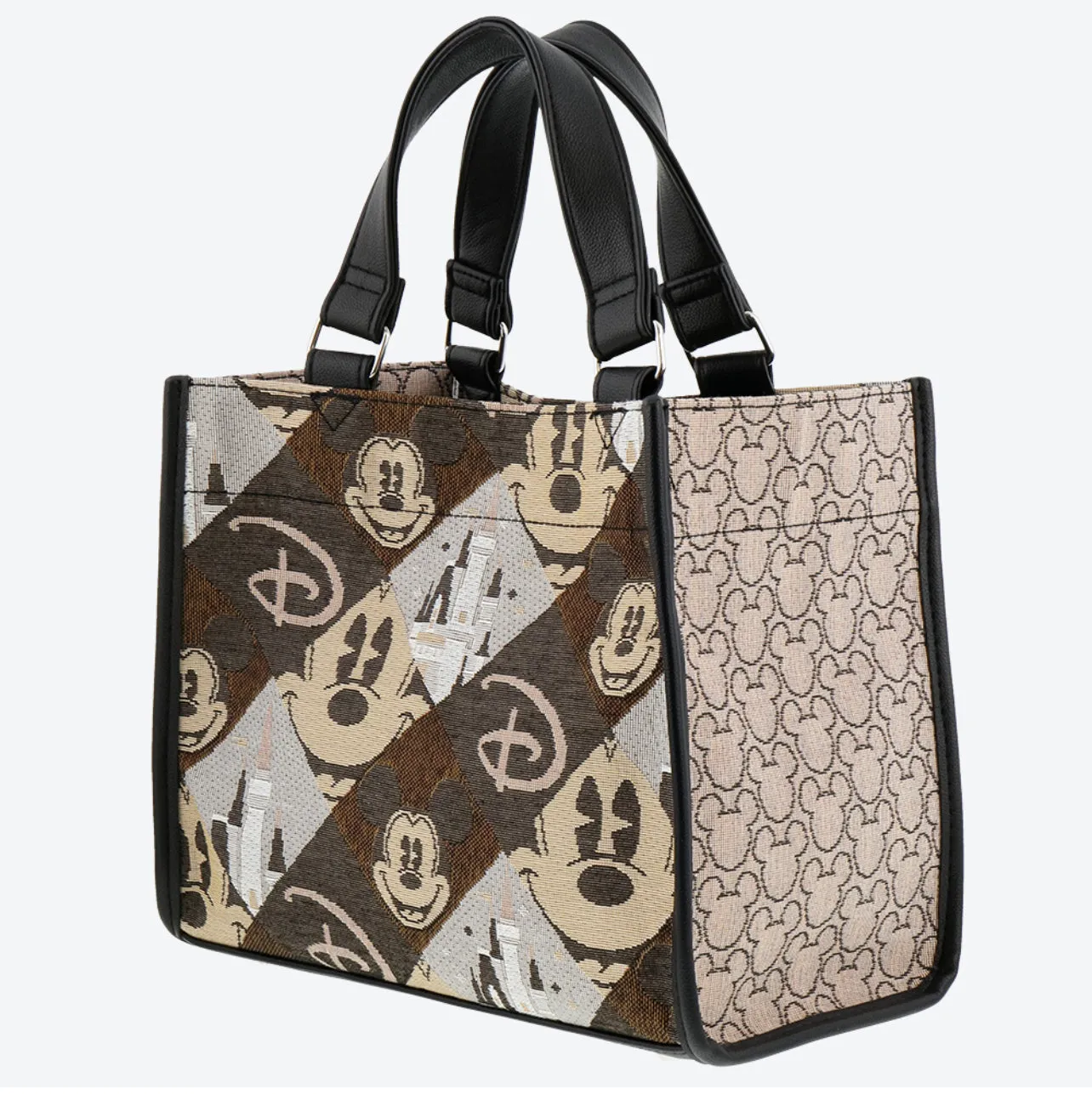 TDR - Mickey and Cinderella Castle Design Tote Bag (Release Date: Dec 14)