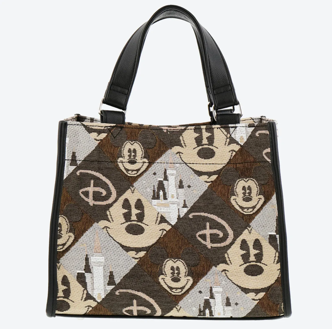 TDR - Mickey and Cinderella Castle Design Tote Bag (Release Date: Dec 14)