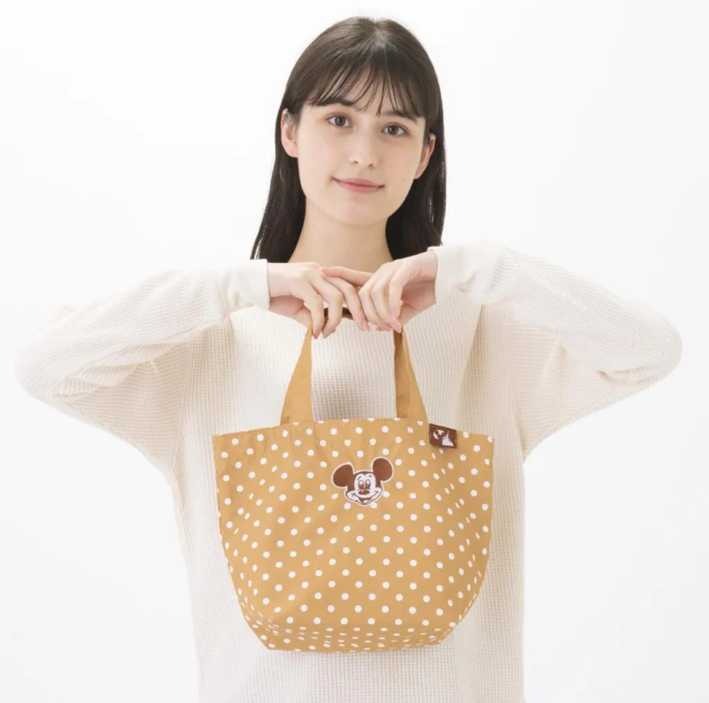 TDR - Mickey Mouse Dot-Patterned Design Handbag