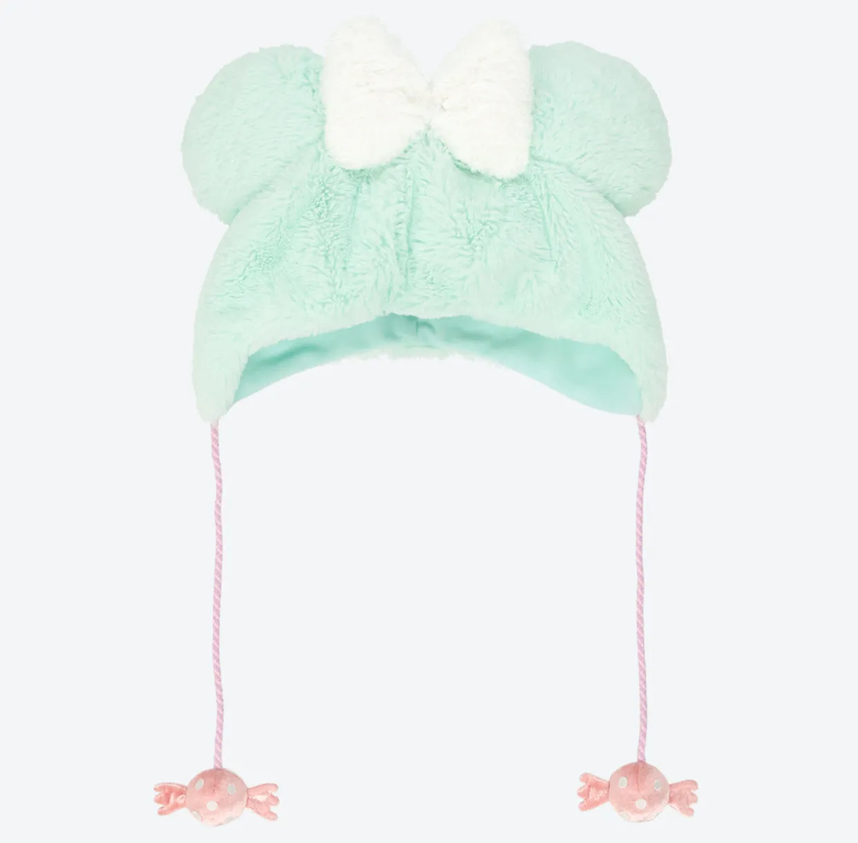 TDR - Vanellope's Sweets Pop World Collection x Mickey Mouse Head Shaped Fluffy Cap for Adults (Release Date: Jan 14, 2025)