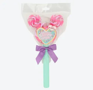 TDR - Vanellope's Sweets Pop World Collection x Mickey- Shaped Sweet Poppin's Stick Color: Pink (Release Date: Jan 14, 2025)