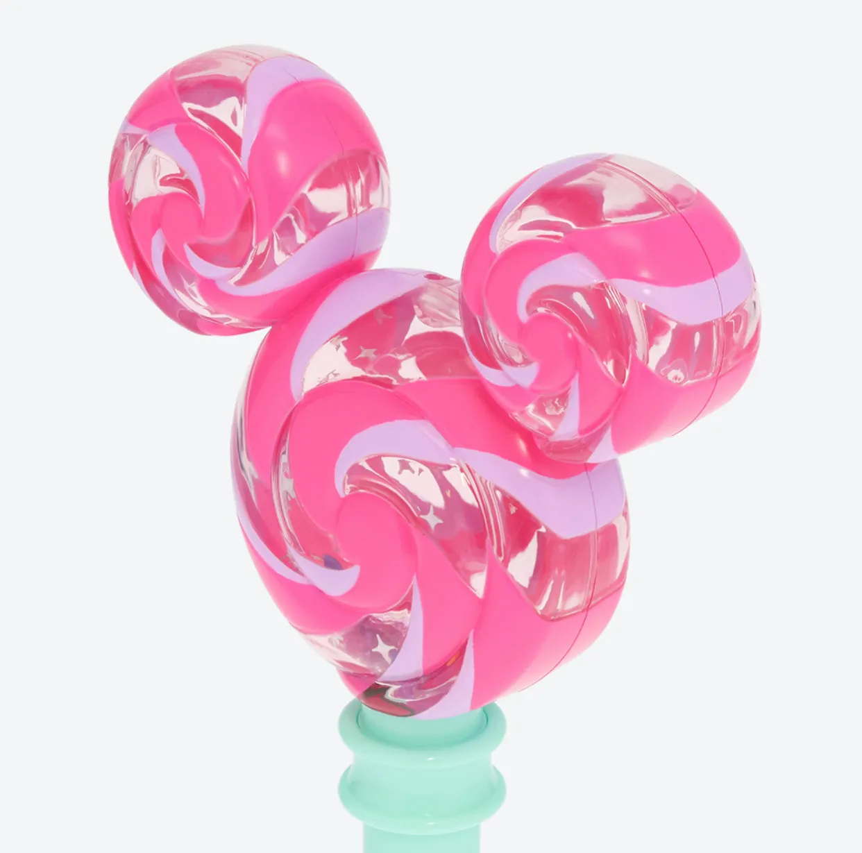 TDR - Vanellope's Sweets Pop World Collection x Mickey- Shaped Sweet Poppin's Stick Color: Pink (Release Date: Jan 14, 2025)
