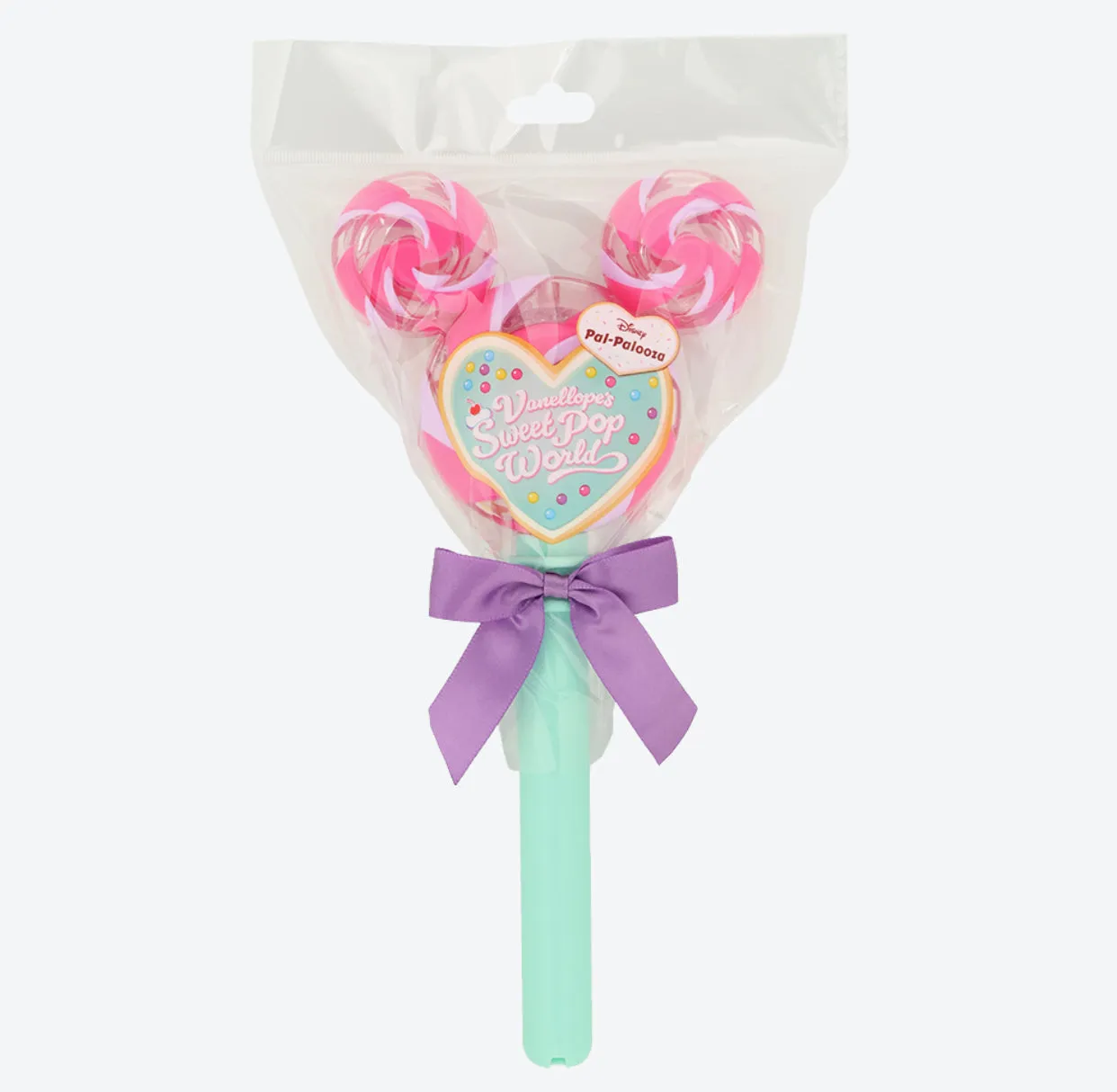 TDR - Vanellope's Sweets Pop World Collection x Mickey- Shaped Sweet Poppin's Stick Color: Pink (Release Date: Jan 14, 2025)