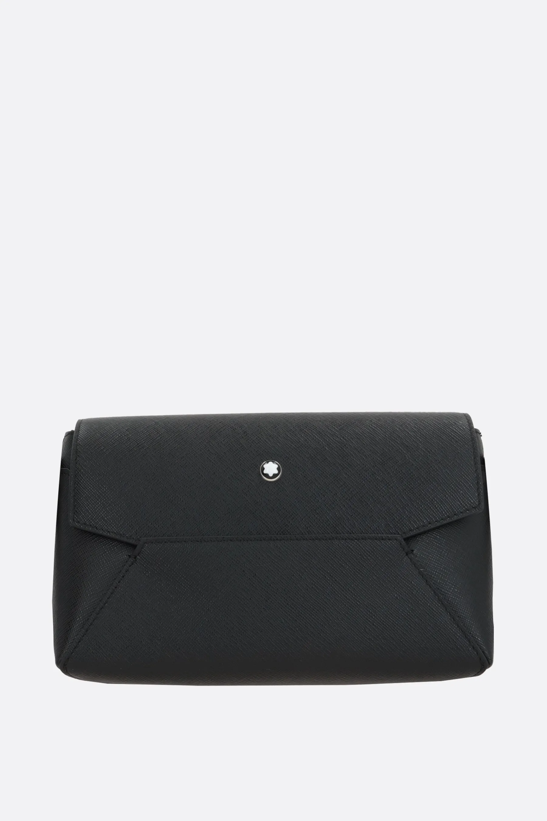 Textured Leather Crossbody Bag