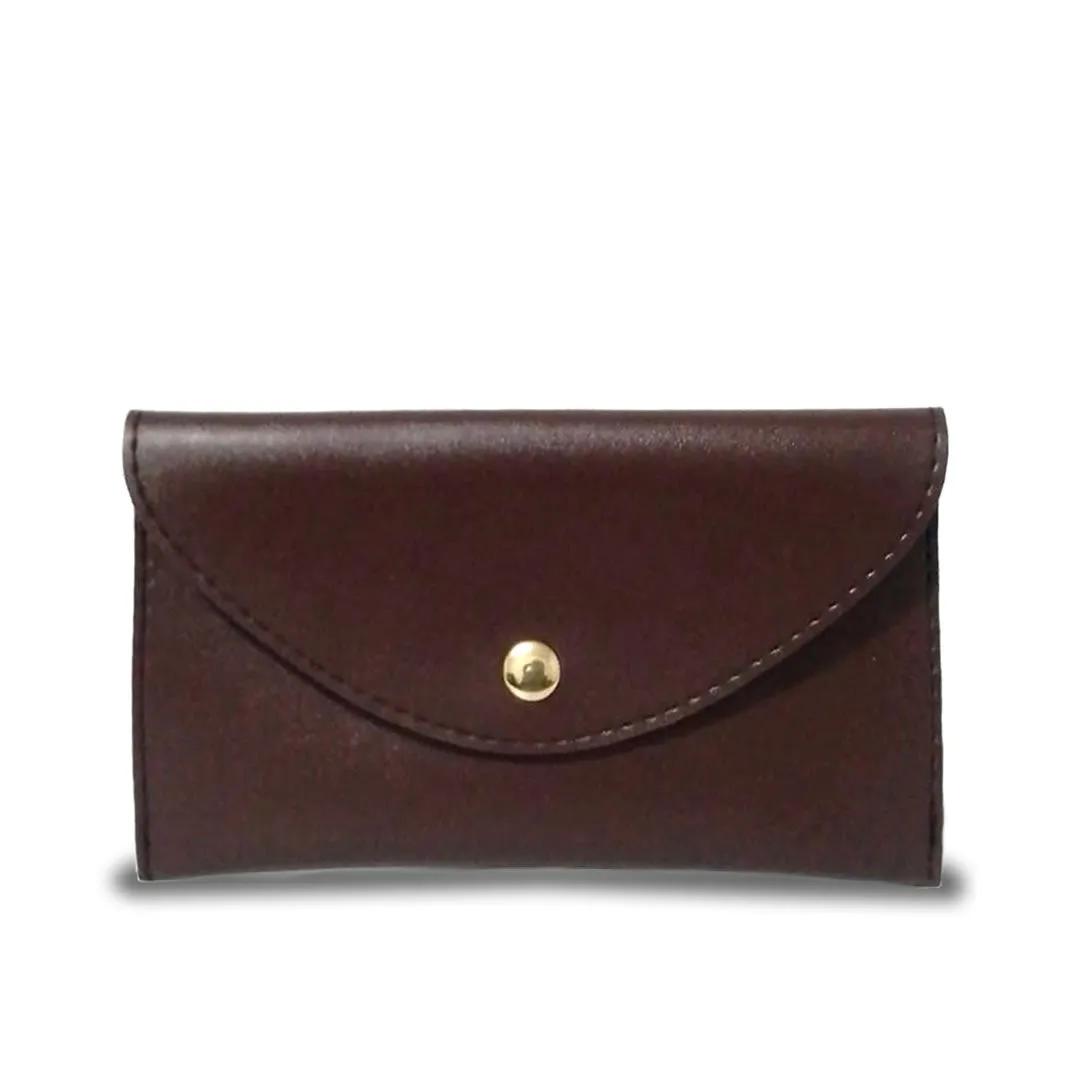 Textured Tote Choco Brown 3Pc Set