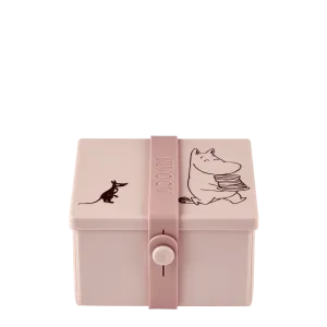 The Moomins Lunch Box 02, Delicate Pink
