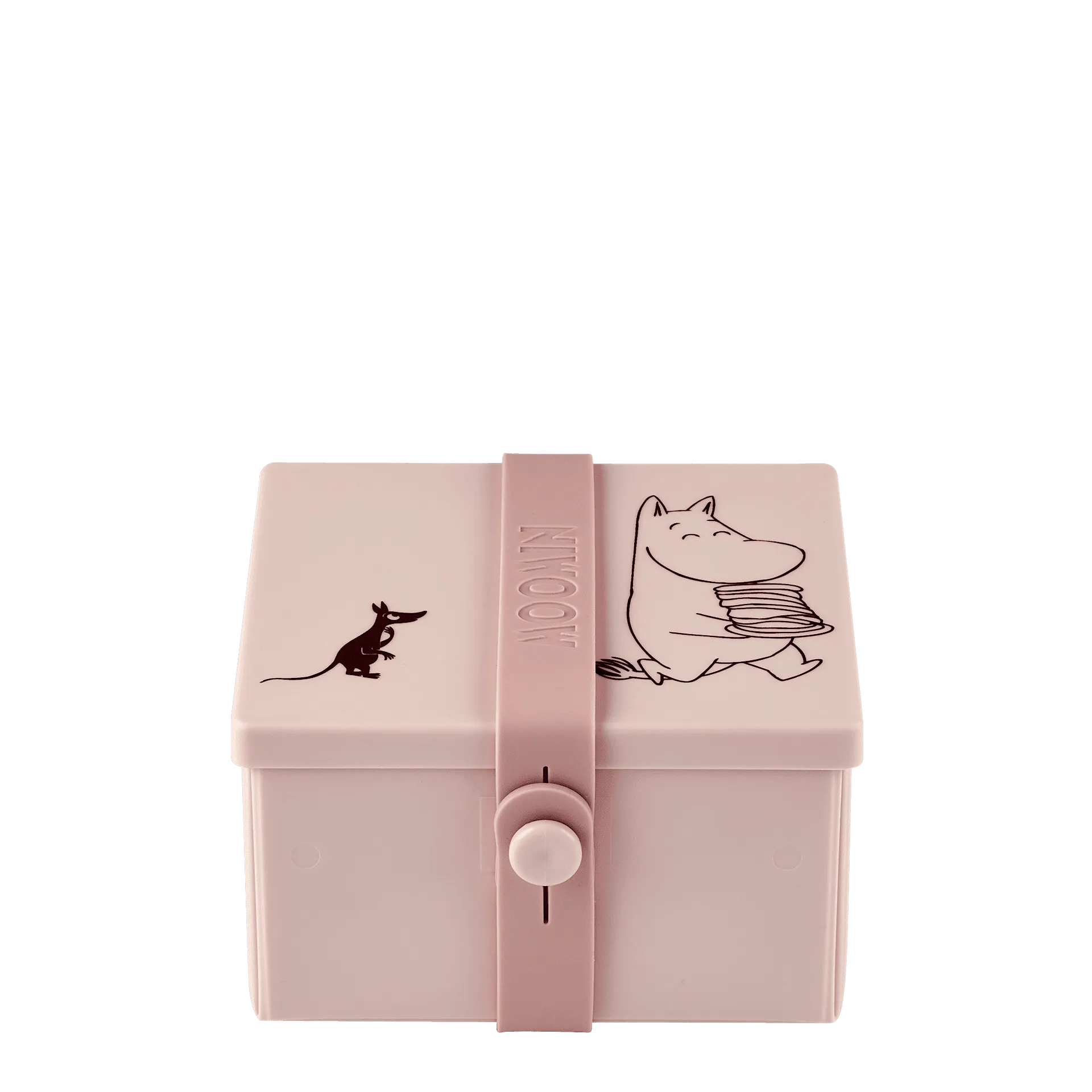 The Moomins Lunch Box 02, Delicate Pink