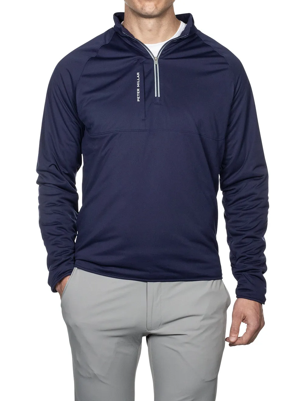 Thermal Flow Insulated Quarter-Zip Navy