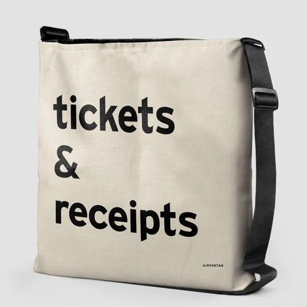 Tickets & Receipts - Tote Bag