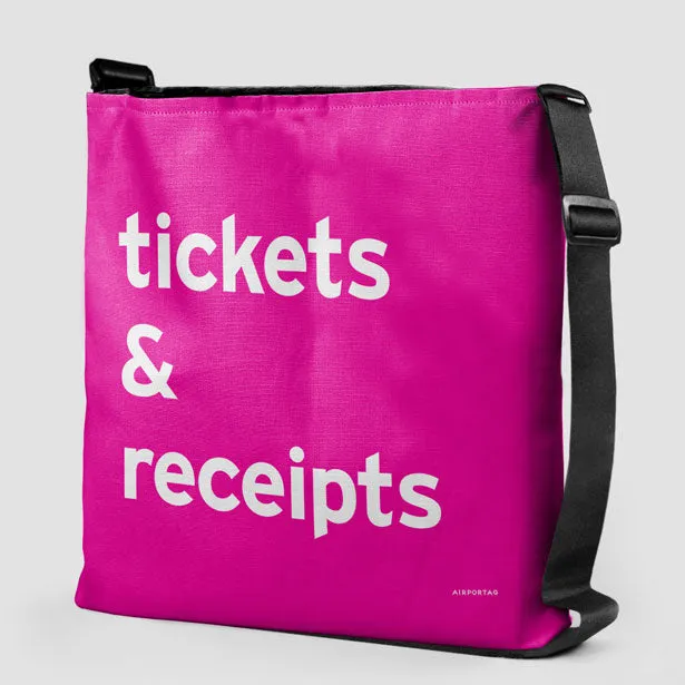 Tickets & Receipts - Tote Bag