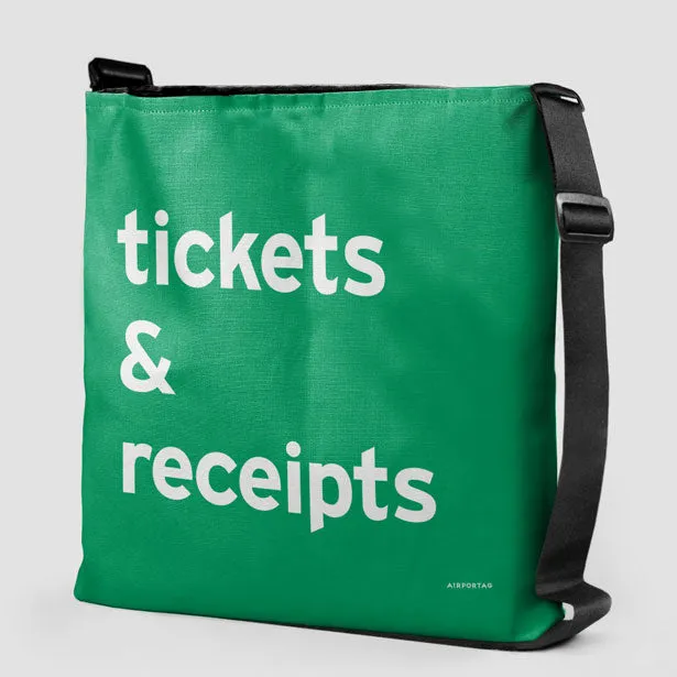 Tickets & Receipts - Tote Bag