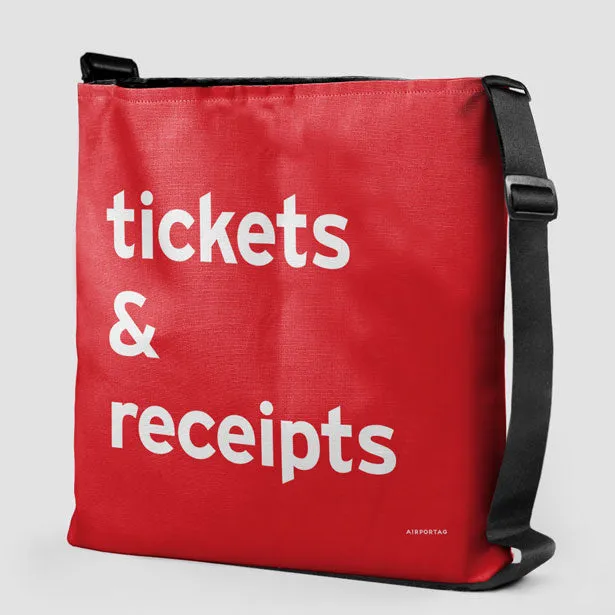 Tickets & Receipts - Tote Bag