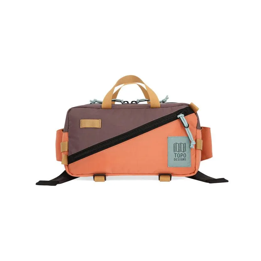 Topo Designs Quick Pack Coral/Peppercorn