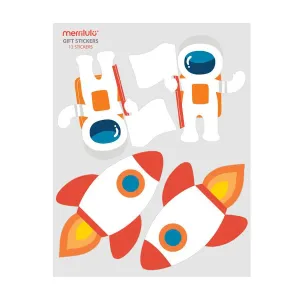 Trip To the Moon Gift Bag Stickers S7144