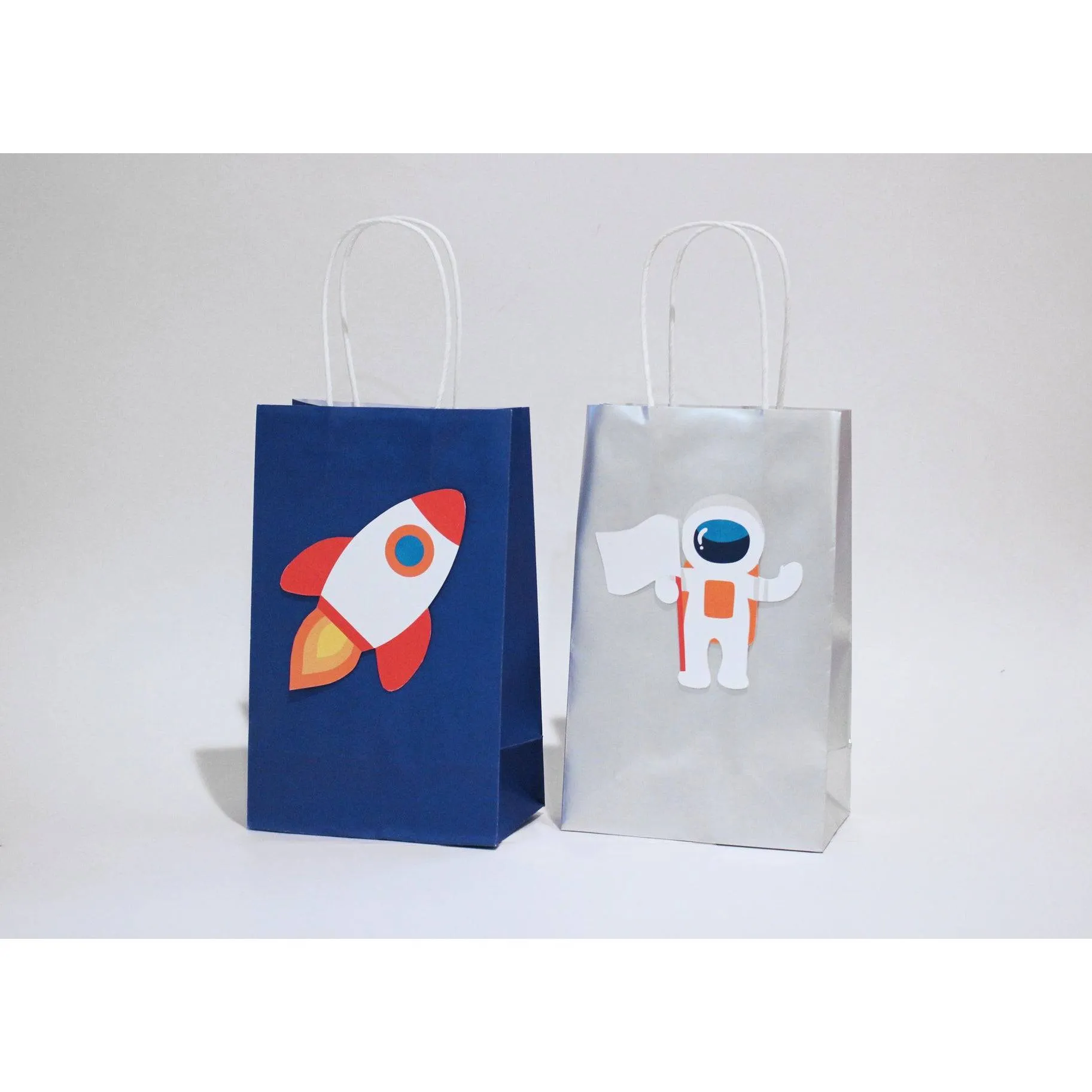 Trip To the Moon Gift Bag Stickers S7144