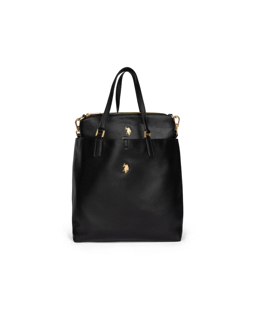 US POLO-WOMEN ROGERSVILLE SHOULDER BAGS IN BLACK