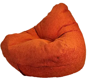 Woven Brushed Super Soft Cord Bean Bag in Assorted Colours