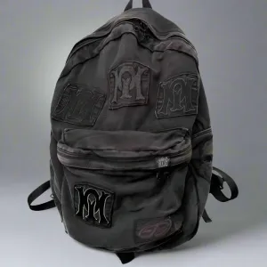 Y2k Aesthetic | All Match Letter Embroidery Backpack Patchwork Vintage Gothic